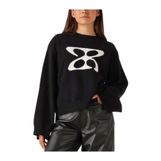 Arma Dames, Truien, Zwart, Maat: M Wol