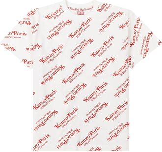 Kenzo T-shirt con stampa Verdy Bear - Bianco