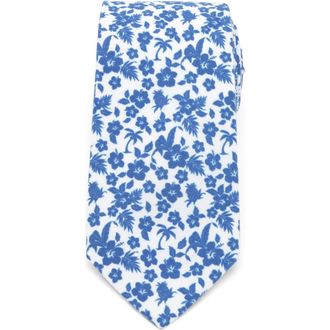 Cufflinks Inc. Tropical Cotton Tie in Blue at Nordstrom, Size Regular