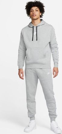 Nike Mens Nike Tape hooded Grey Tracksuit - Size: 40