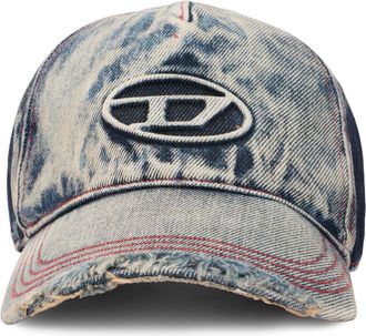 Diesel Mens Baseball Cap Denim Cotton Hat