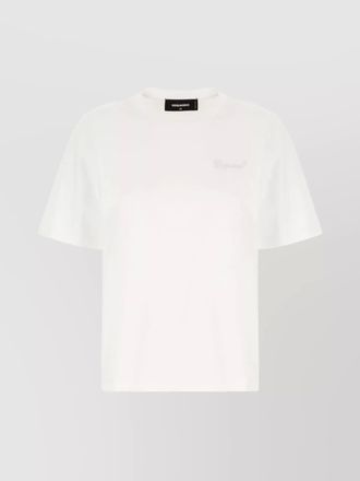 Dsquared2 ribbed cotton t-shirt