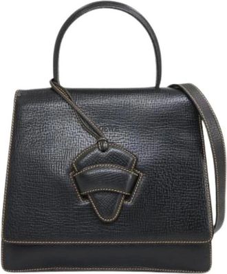 Loewe Pre-owned Handbags, female, Black, Size: ONE SIZE Pre-owned Barcelona Handbag