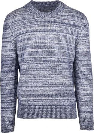 Dondup Truien & Vesten, Heren, Blauw, L, Katoen, Maglione Girocollo