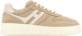 Hogan H630 Sneaker - Dames - Sneakers - Beige - 36 EU - Leer - Schoenen
