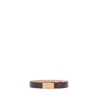 Victoria Beckham Accessoires, Dames, Rood, 90 CM, Leer, Portofino Spiegelriem