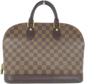 Louis Vuitton Pre-owned Handbags, female, Brown, Size: ONE SIZE Pre-owned Alma PM Handbag