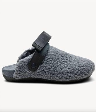 Aetrex Womens Millie Arch Support Slipper In Charcoal