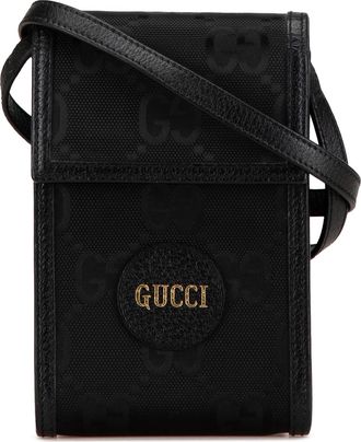 Gucci Pre-owned Womens Canvas Crossbody Bag - Black Textile - One Size