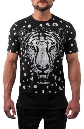 Maceoo Spot Graphic Tee in Black at Nordstrom, Size Medium