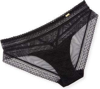 Chantelle Festivite Lace Brazilian Bikini Briefs