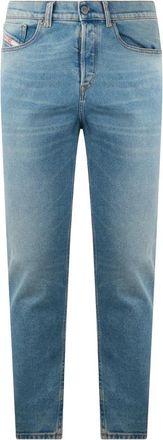 Diesel Light Straight Jeans - Heren - Slim Fit Jeans - Blauw - W30 - Katoen - Jeans