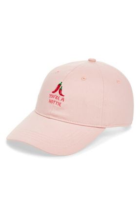 Frasier Sterling Youre A Hottie Baseball Cap in Pink at Nordstrom