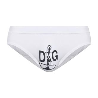 Dolce & Gabbana Uomo, Costumi da bagno, Bianco, L, new