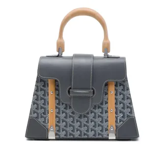 Goyard Pre-owned Goyard Goyardine Saigon Structured PM Satchel Ladies 5MNN9JDRLVY2C2SN