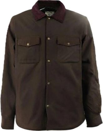MC2 Saint Barth Giacca a camicia a maniche lunghe - - Jackets - Uomo - Marrone - M