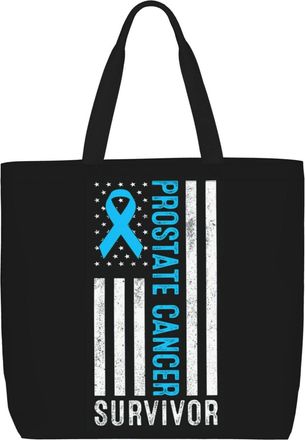 Generic Women Handbag Prostate Cancer Survivor Ladies Shopping Shoulder Bag Large Capacity Fashion Shopping Bags, For Holiday, Gym, Swim, Christmas, Daily