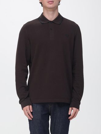 Fred Perry Polo Shirt Men color Brown