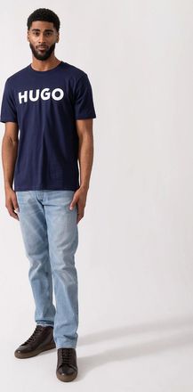 HUGO BOSS Mens HUGO Dulivio Mens T-Shirt NOS - Dark Blue 405 - Navy - Size: 40