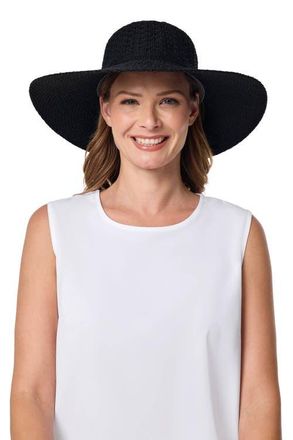 Coolibar Womens Packable Sun Hat - UPF 50+ Sun Protection - Perla in Black at Nordstrom