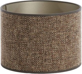 Light & Living Paralume - Saverna - marrone - tessile - ø 25cm - Light&living