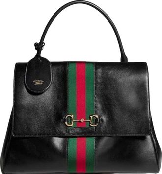 Gucci (WMNS) Gucci Paparazzo Large Top Handle Bag Black 875019-AAGIQ-1053