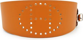 Herm&egrave;s Hermes leren riem Evelyne
