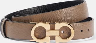 Ferragamo Gancini reversible leather belt
