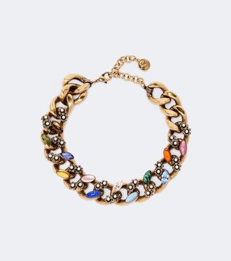 Etro Collar de cadena adornado