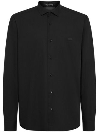 Philipp Plein Katoenen overhemd - Zwart