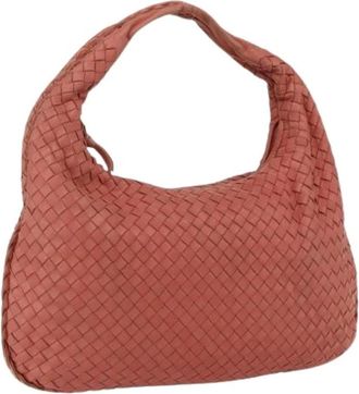 Bottega Veneta Pre-owned Shoulder Bags, female, Pink, Size: ONE SIZE Pre-owned Vintage Shoulder Bag