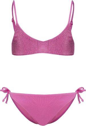 MC2 Saint Barth Bikini con strass - Rosa
