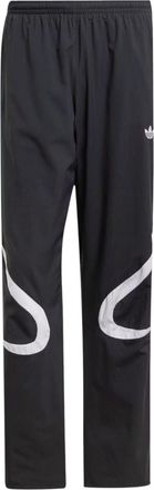adidas Adicolor Teamgeist Track Tracksuit Bottoms Asia Sizing Black White JC6228