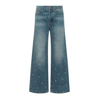 Lois Wide Jeans, female, Blue, Size: W25 Skater Jeans