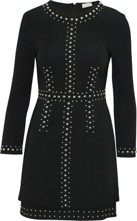 A.L.C. Abito corto con borchie - Nero