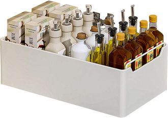 OEM Caj&oacute;n Deslizante - 30 X 43 X 14 Cm - Acero Al Carbono - Organizador De Cocina - Retr&aacute;ctil - Blanco