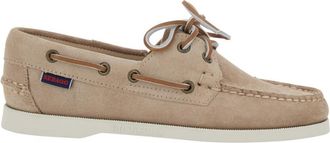 Sebago Beige Solid Portland Loafers