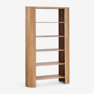 Sklum Sklum - Estanter&iacute;a 110x190 Cm De 6 Baldas En Madera De Mango Sidney