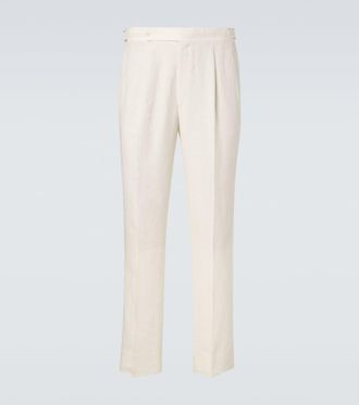 St&ograve;ffa St&ograve;ffa Linen straight pants