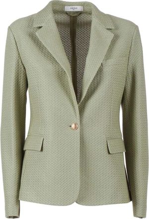 Circolo 1901 Blazers, male, Green, Size: 3XS Giacca Slim Fit