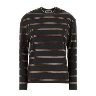 Jil Sander Dames, Tops, Zwart, Maat: XS Katoen