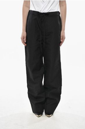 Maison Margiela Pantaloni Straight-Fit A Vita Alta Con Coulisse taglia 40