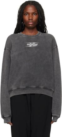 ブルゾン Alexander Wang SATIN FAILLE SWEATSHIRT (4CC3252682 001) black shrunken zip-up jacket in BLACK | alexanderwang®