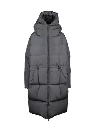 Bacon Grey Polyester Cloud 105 Down Jacket