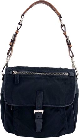 Prada Prada Vintage stoffen schoudertas