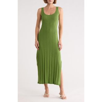 FRNCH Anam Sleeveless Sweater Dress in Kaki at Nordstrom Rack, Size Medium