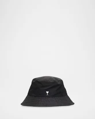 Ami Men & apos;s Ami de Coeur Nylon Bucket Hat