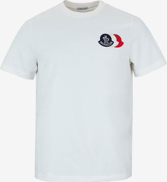 Moncler Rundhals-T-Shirt aus Jersey