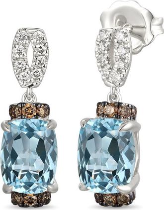 Le Vian Ladies Tranquility Earrings set in 14K Vanilla Gold