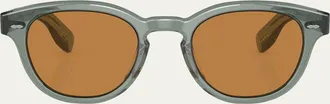 Oliver Peoples OV5413SU Round Acetate Sunglasses